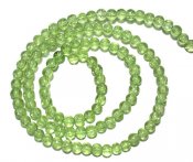 Grön krackelerad pärla 4mm 40-pack