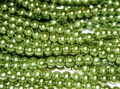 Varmt grön metallic 8 mm