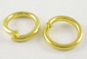 Öppningsbara ringar guld 4 mm