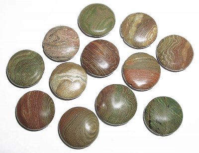 Myntformade pärlor av Oakstone 2-pack