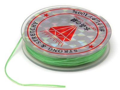 elastisk tråd-gummi tråd-ljus grön-0,6 mm.jpg