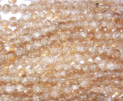Honungsfärgad "crackle" 8 mm