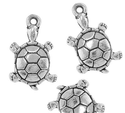 Hänge "sköldpadda 3D" 4-pack